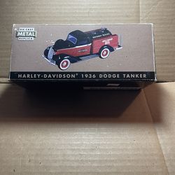 Harley davison tanker truck