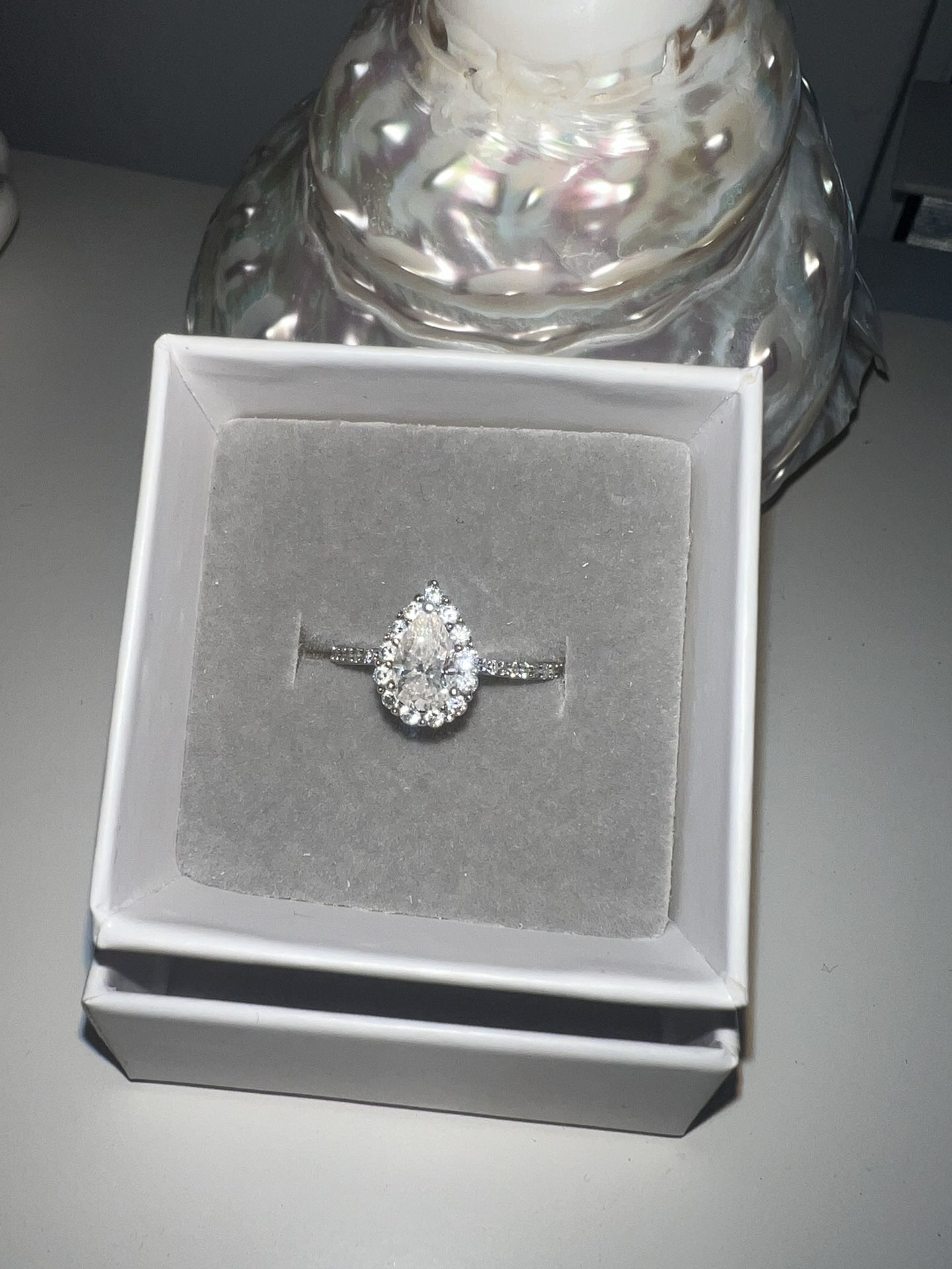 Moissanite Ring Size 7