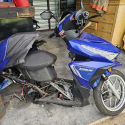 Lot Of 2 Moped frames and Assorted Parts