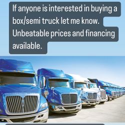 Semi - Trucks / Box- Trucks