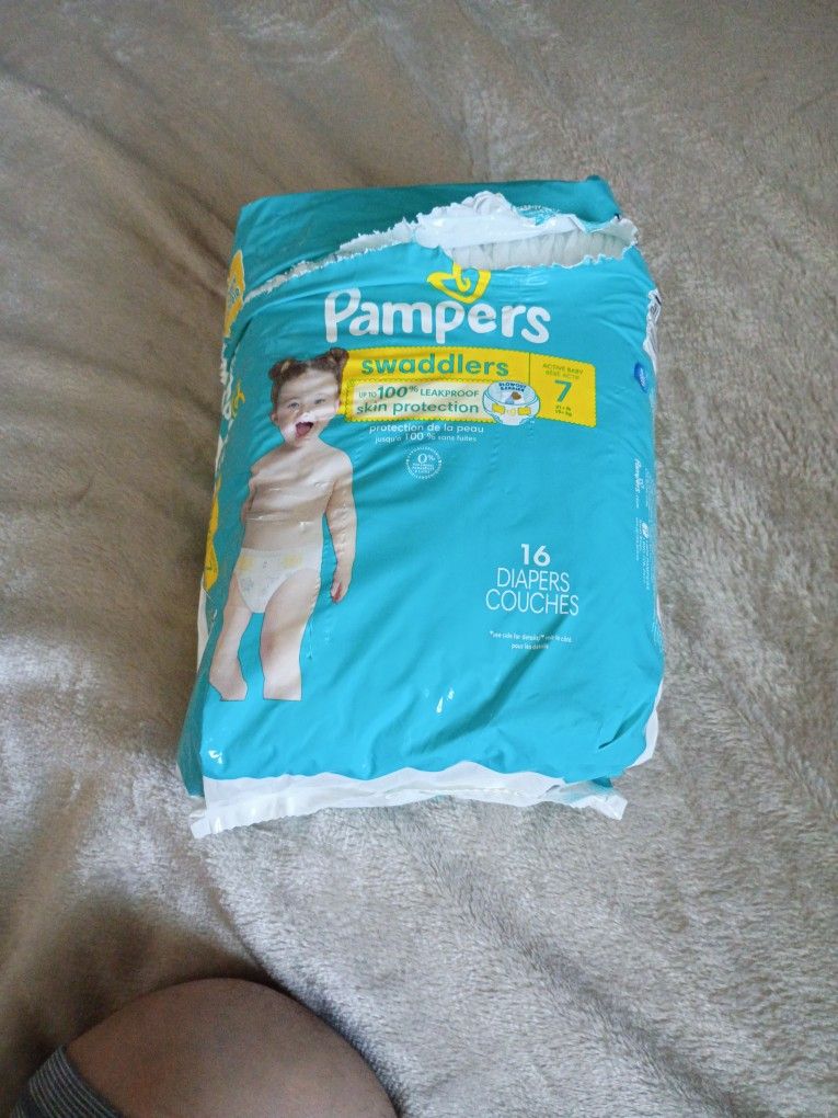 Pampers Swaddlers Size 7