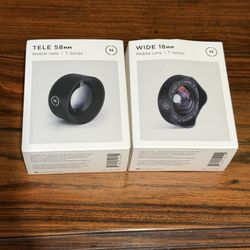 Moment T-Series 58mm + 18mm Lens Set