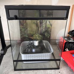 Reptile Cage With All Accessories 