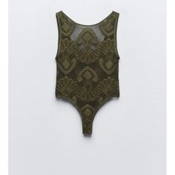 Seamless jacquard Bodysuit