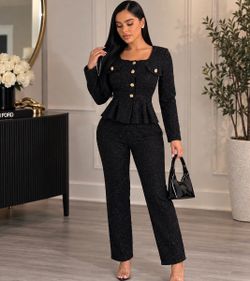 Black elegant set (small-large)
