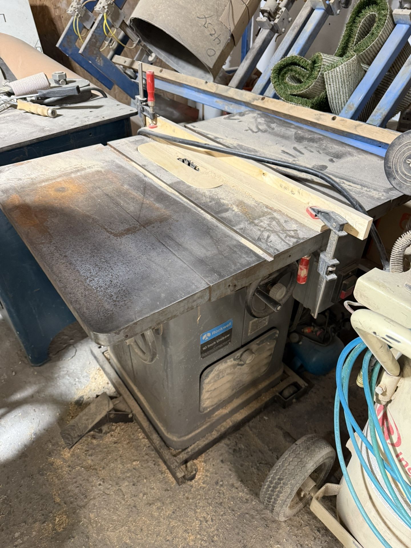 Rockwell 10” Table Saw Single Phase