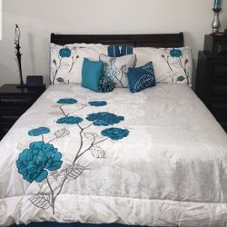 
5 Piece Espresso Queen Sleigh Bed Set
