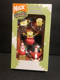 SpongeBob SquarePants Christmas Ornaments