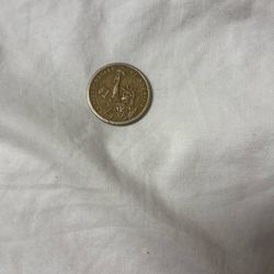 Statue Of Liberty Gold P Coin One Dollar 