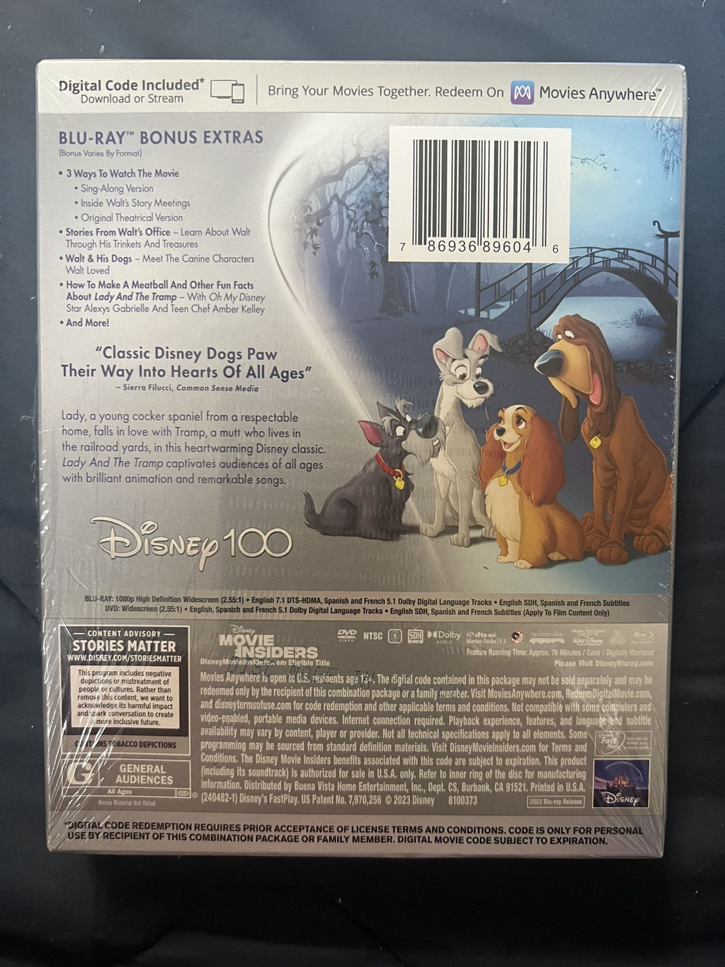 Disney's Lady and the Tramp 英語版 - 洋書