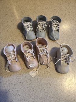 Glass Baby Shoes