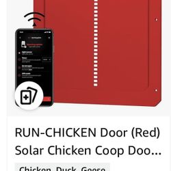 Run-chicken Solar Chicken Coop Door