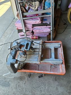 Ridgid tile cutter