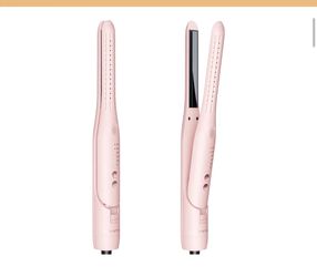 WAVYTALK Cool Curl Pencil Flat Iron Airflow Styler & Straightener Pink Brand New