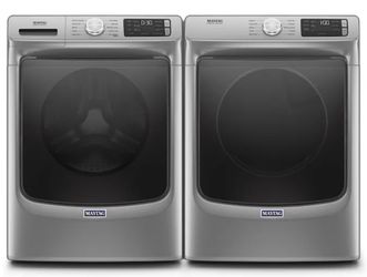 Maytag Washer & Electric Dryer - Only 5 years old. Stackable -Front load. Delivery Available for a fee.