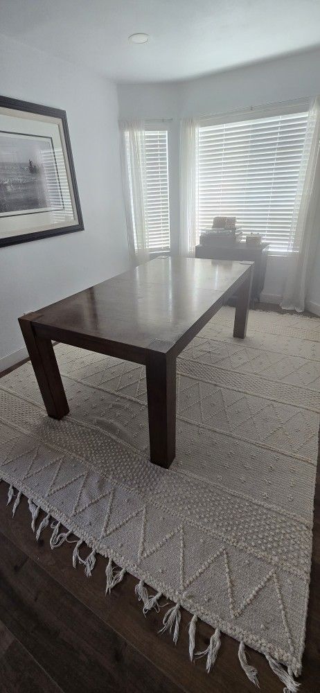 Beautiful Expandable Walnut Dining Table