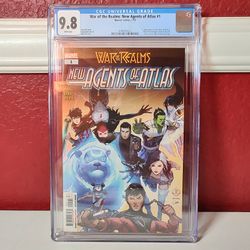 War Of Realms: New Agents Of Atlas #1 CGC 9.8