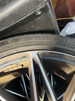 18” Rims + Tires 225/45ZR18 Set of 4