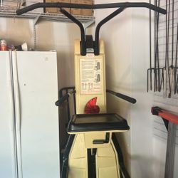 Nautilus Assisted Chin Up/ Dip Machine
