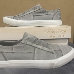 Blowfish Malibu Marley Women's Vapor Grey Slip-On Sneakers NW/OB Size 9