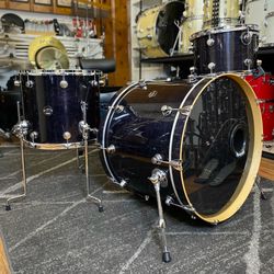 DW Performance Series 3-Piece Drum Set - Ebony Stain