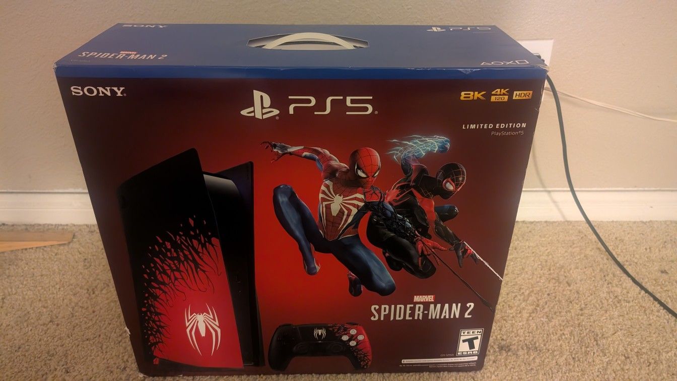Ps5 Spider Man Console 