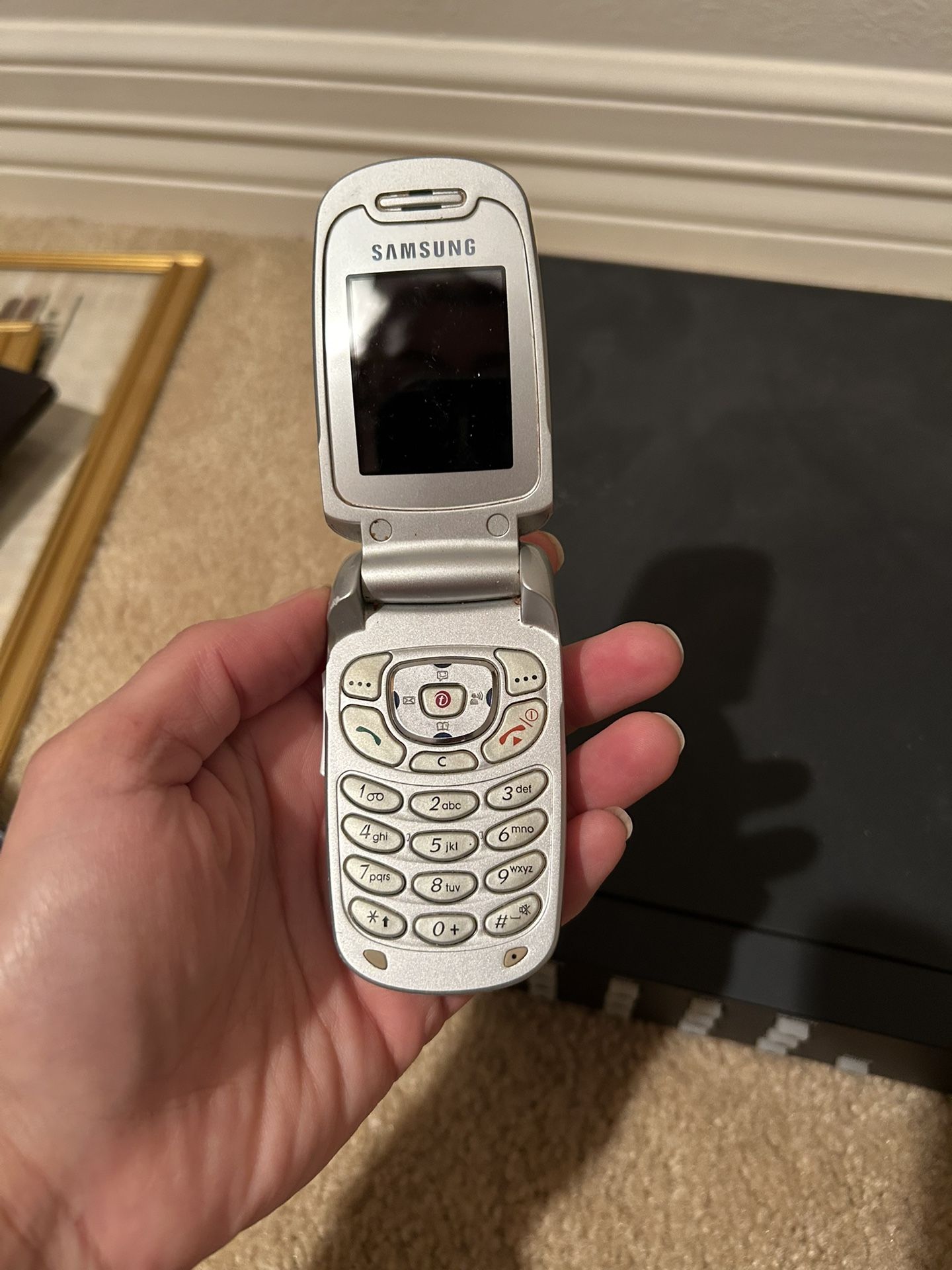 Samsung SGH-T209, a flip phone released in 2006 for T-Mobile.