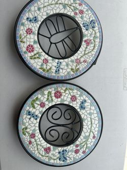Beautiful Ceramic Planter Caddy With Wheels