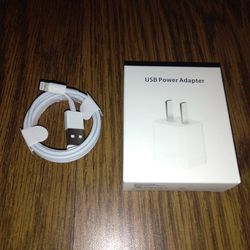 IPHONE Charger Box And Cable Set For $5