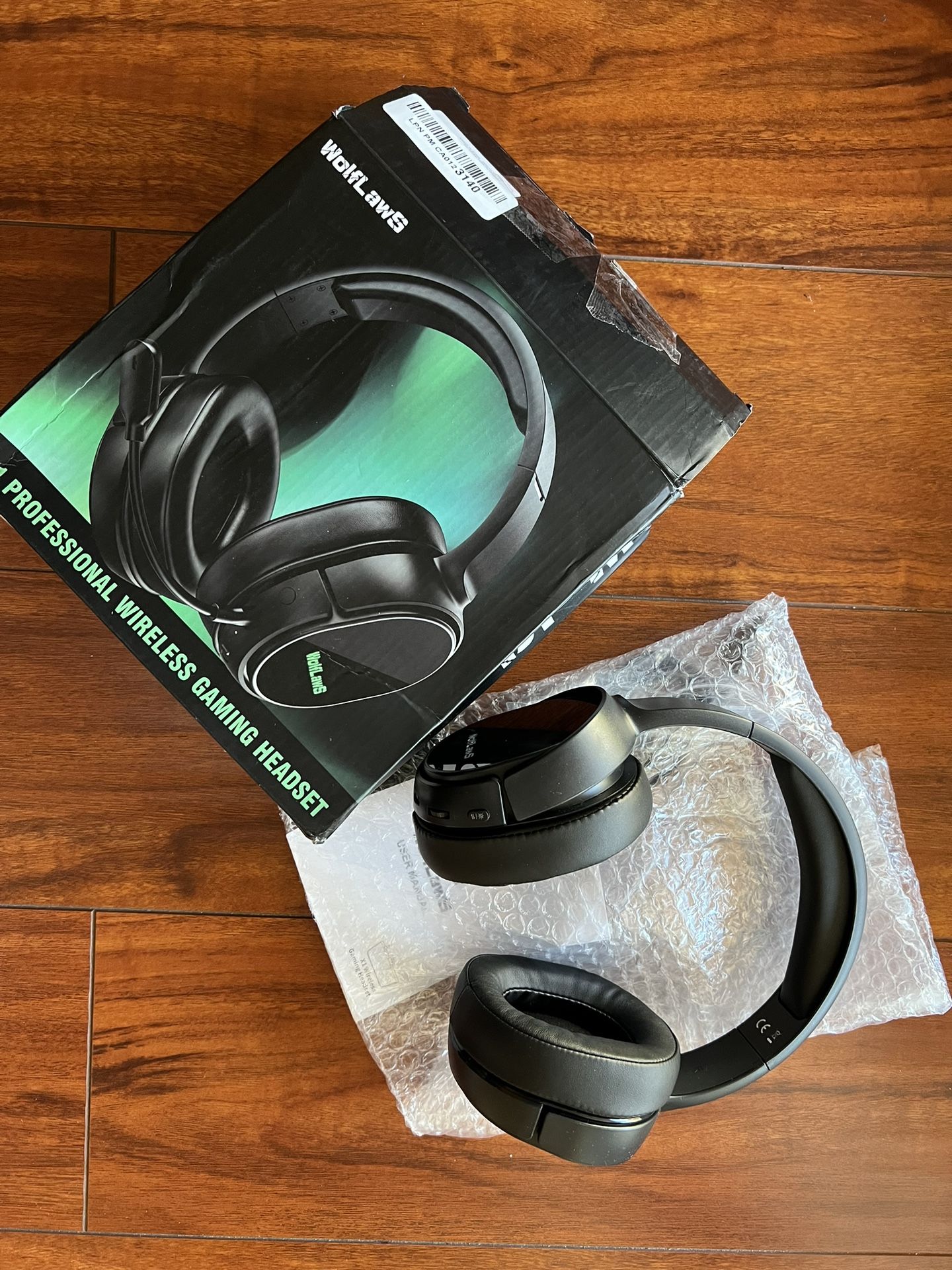 Wolf law Wireless Gaming Headset 