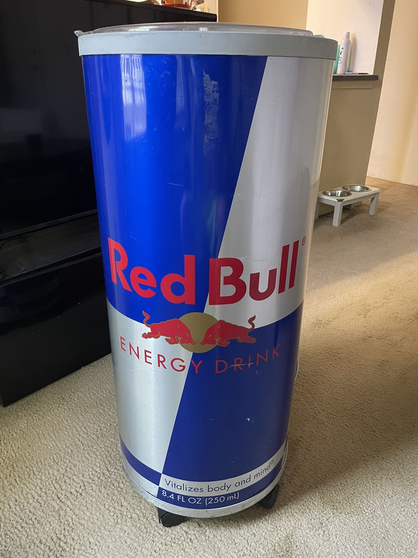 Red Bull Promotional Rolling Cooler $100
