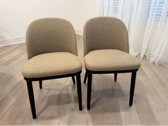 Dining chairs set of 2 Upholstered Brand new