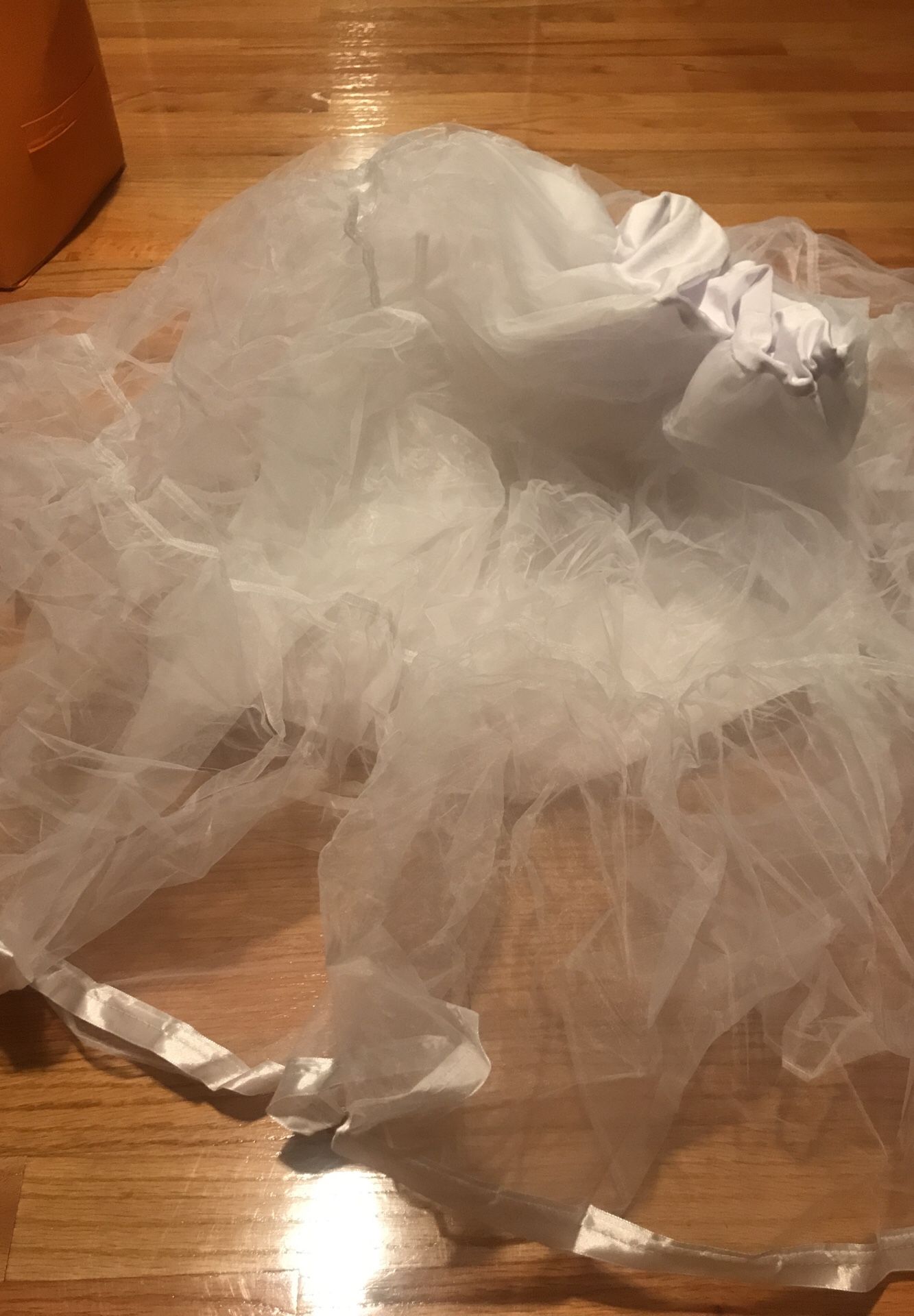 White petticoat ... Medium