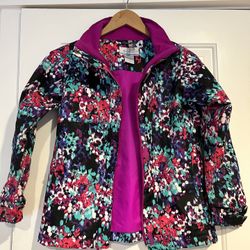 New Columbia 3 In 1 Girls Jacket Size M/10years