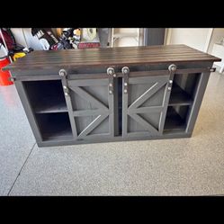 Barndoor Tv Stand/ Side Table/console Table/ Cabinet