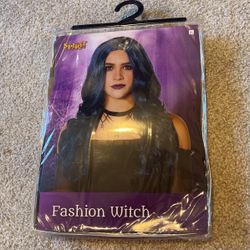 Spirit Wig Dark Blue Fashion Witch