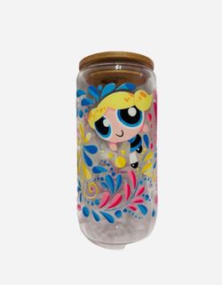 Powerpuff Girls Glass cup