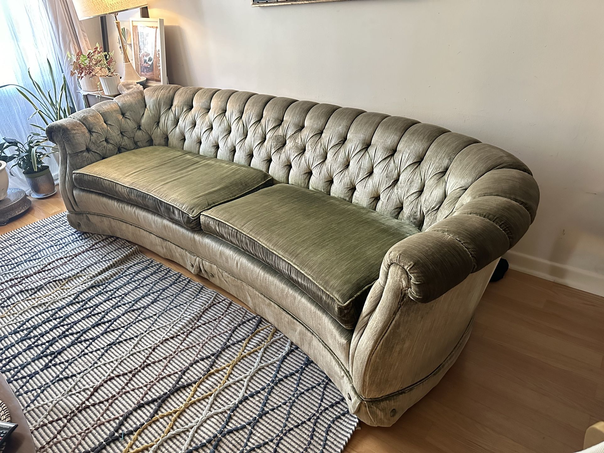 Vintage Ethan Allen Mid Century Modern Couch