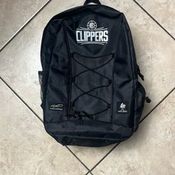 Clippers Black Back Pack New