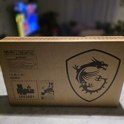 Brand NEW Unopened Gaming MSI Katana 17.3 in laptop 17.3"   NVIDIA GeForce RTX 4060  