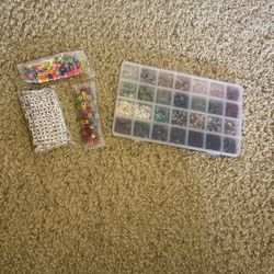 Brand New Rock Beads And Letters 