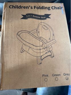 New kids folding chair $15