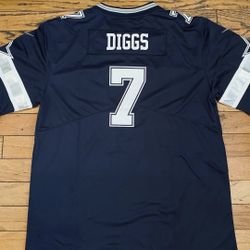 Navy Trevon Diggs Dallas Cowboys Jersey #7