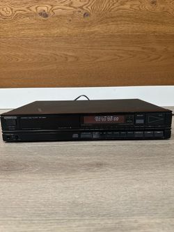 Kenwood DP-1000 Vintage CD Player Tested Working Made in Japan 1985 RCA Output