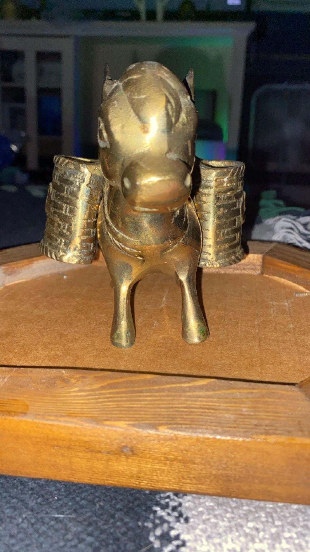 Brass Donkey Holder