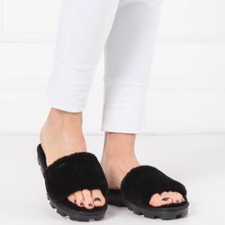 UGG COZETTE WOMEN SLIDE BLACK US 8