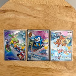 Pokemon First Partner- Turtwig-Piplup-Chimchar