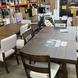 7 Pcs Dining Set 