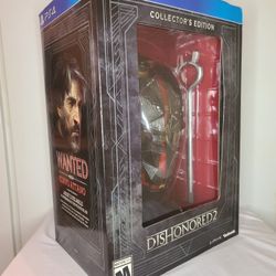 Bethesda Dishonored 2 Corvo's Mask Collectors Edition 2016 + Emily Kaldwin Ring