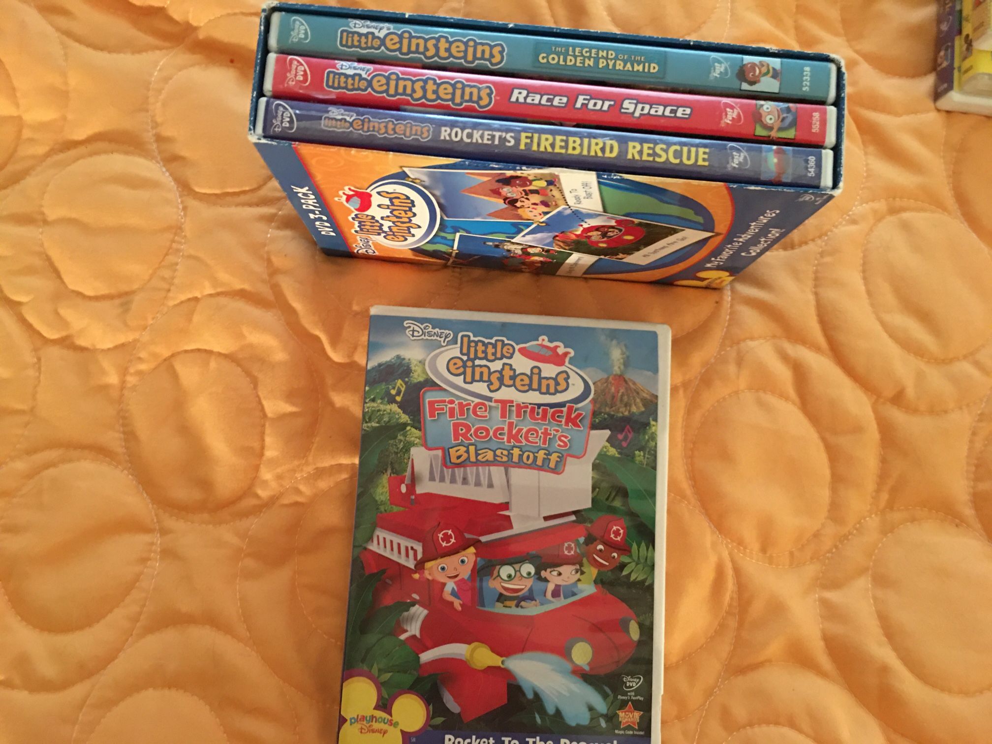 Little Einstein DVD’s 4 Very Good Condition